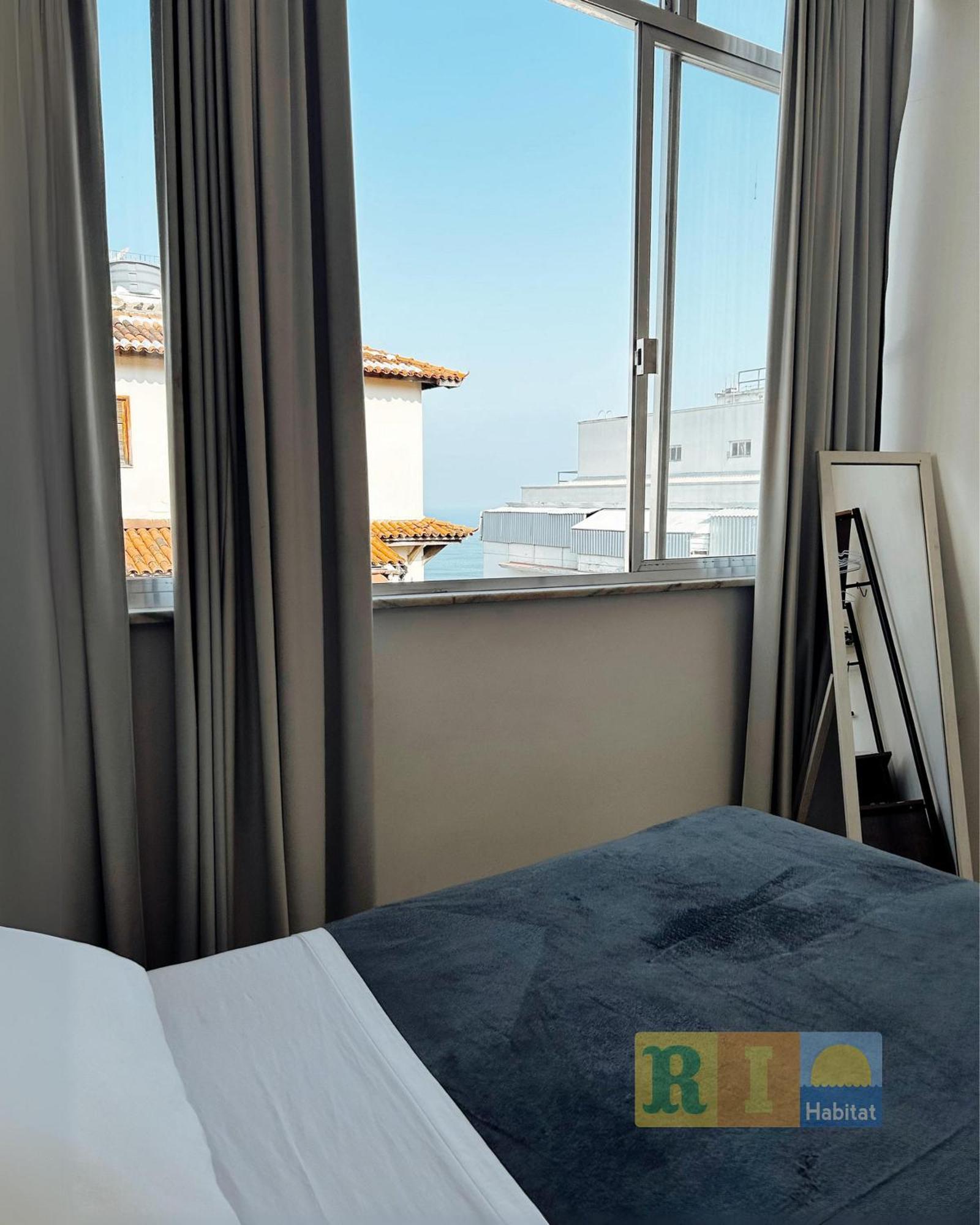 AS1210 Quarto-sala com vista mar Copacabana Posto 5 Río de Janeiro Exterior foto