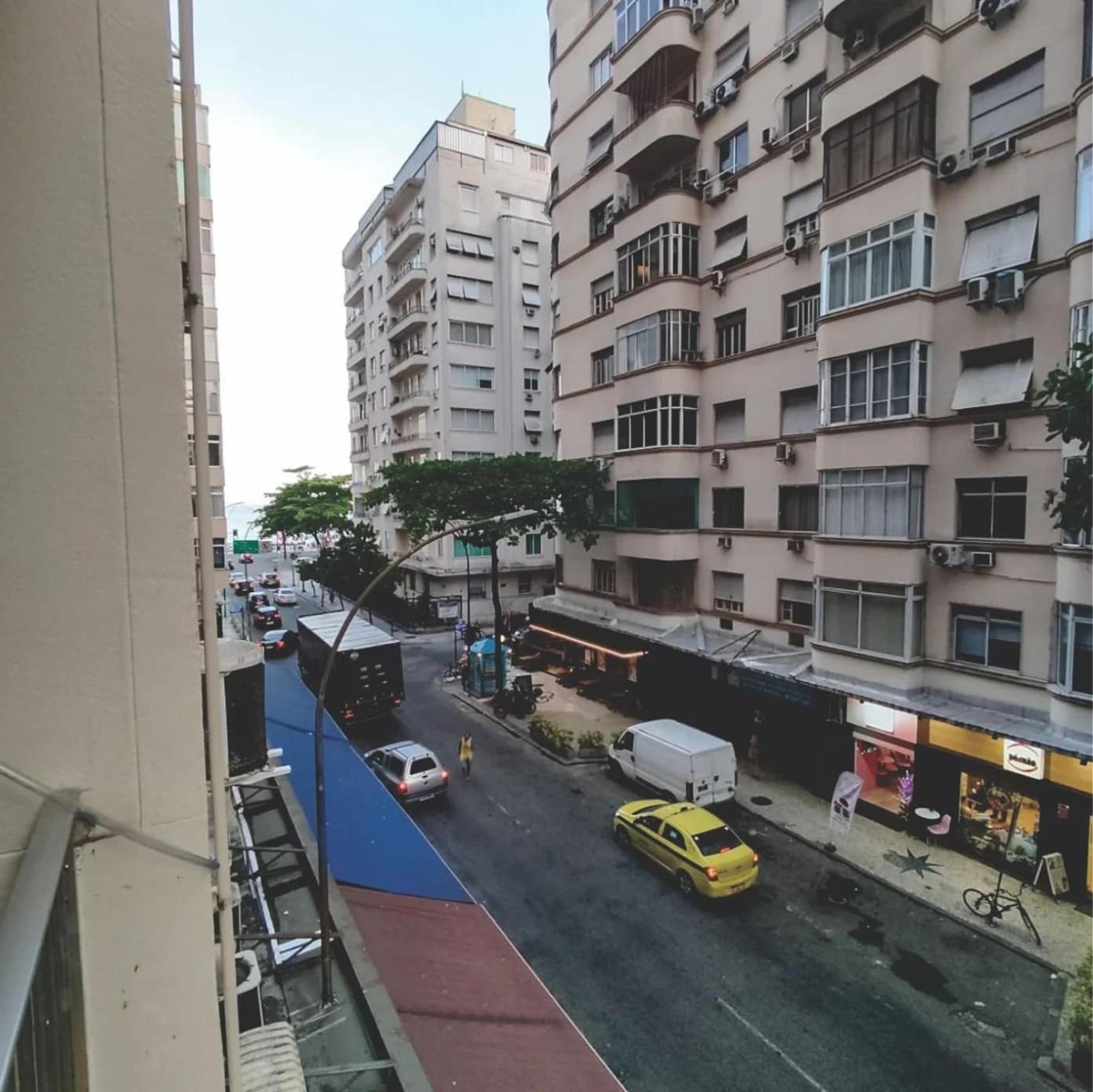 AS1210 Quarto-sala com vista mar Copacabana Posto 5 Río de Janeiro Exterior foto